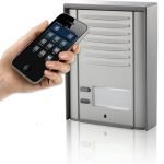 The device is a GSM 4G wireless intercom unit which as a cell phone can call the owner’s mobile or landline phone. 4G intercom, volte intercom, gsm intercom
