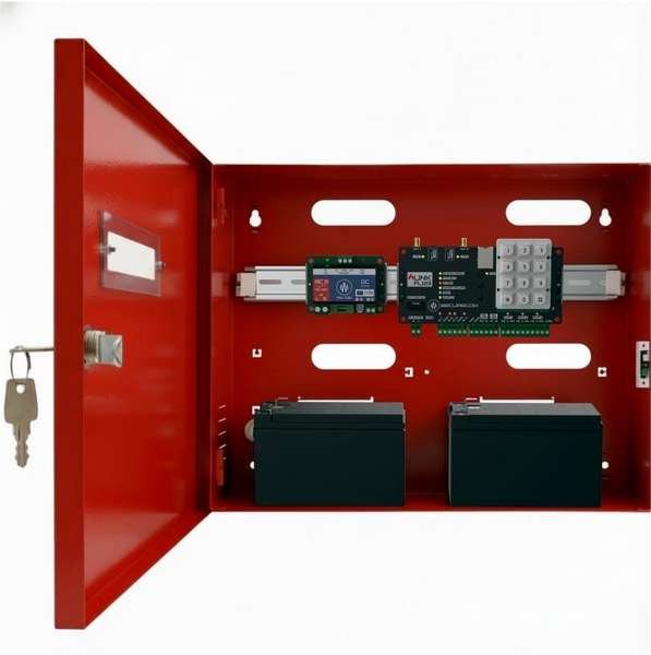 Multi-path fire alarm communicator